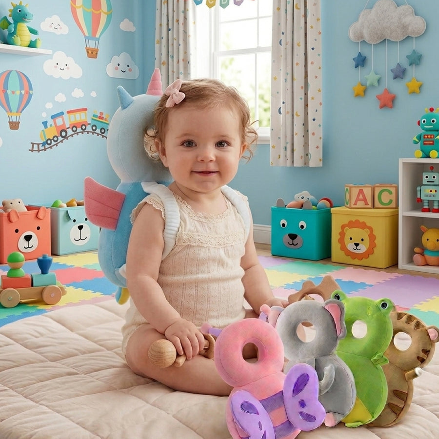 Almohada Protectora Antigolpes para Bebe