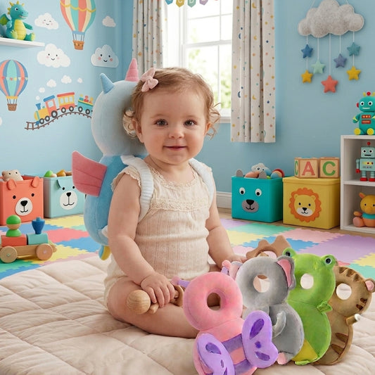 Almohada Protectora Antigolpes para Bebe